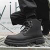 2024 высокие ботинки Мартин Мужские британские высокие ботинки Осень новые увеличивающие рост ботинки Челси 25006-J