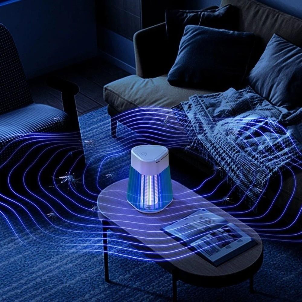 UV Light Electric Shock Bug Zapper Electric Shock UV Light Mosquito Trap Outdoor