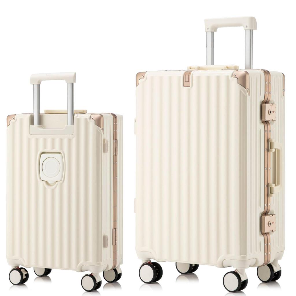 Carry Carry Large Aluminum Stopper Double Equipped with TSA Mobile USB Includes Cup 360 Degree Business L Size Overnight to [Tatsui] Suitcase, Case,