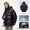 CAMEL Unisex Hooded Puffer Down Jacket 7011