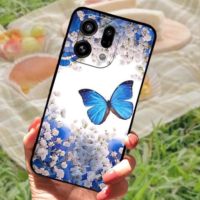 Чехол для OPPO Find X9 Pro FindX9 Силиконовый Мягкий TPU Чехол для Телефона для OPPO Find X9Pro X 9 Чехол Бампер Противоударный Funda Coque PLJ110