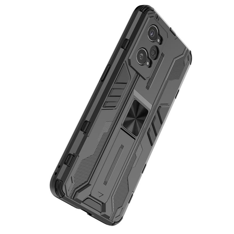 Для Realme GT Neo 2 чехол автомобильный магнитный держатель телефон чехол для OPPO Realme GT C20 V13 бампер противоударный бронированный защитный чехол задняя крышка