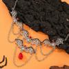 Halloween Themed Bat Pendant Necklace With Alloy And Geometric Design For Gift And Fashion