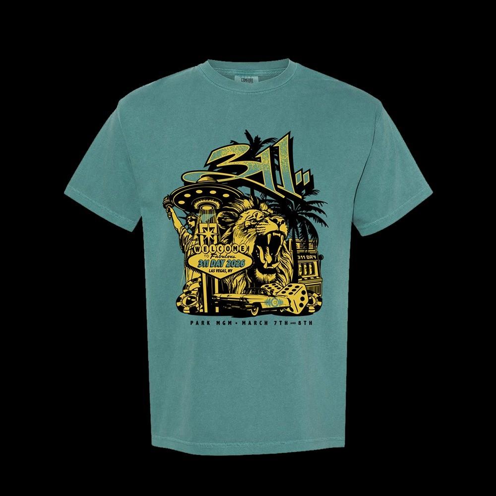 311 Day 2026 Vegas TShirt Unisex Cotton All Sizes Unisex T-Shirt