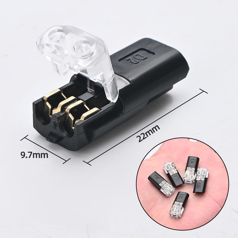 30/60Pcs Universal Automotive Wire Connector Plug Detachable Terminal For Reliable Cable Interconnection No Strip