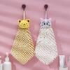 Chenille Cartoon Hanging Hand Towel - Cute, Stylish, Hangable Kitchen & Children's Towel