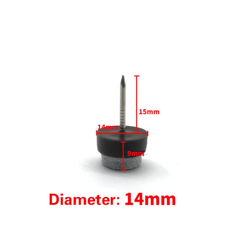 30 шт. Войлочные накладки для ногтей Противоскользящие Ножки для мебели Стола Защитные накладки для ножек мебели Защита деревянного пола Стопоры для стульев Войлочные накладки