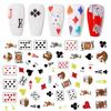 Fashion Interesting Manicure Poker Nail Art Sticker DIY Nail Decoration Playing Cards Design