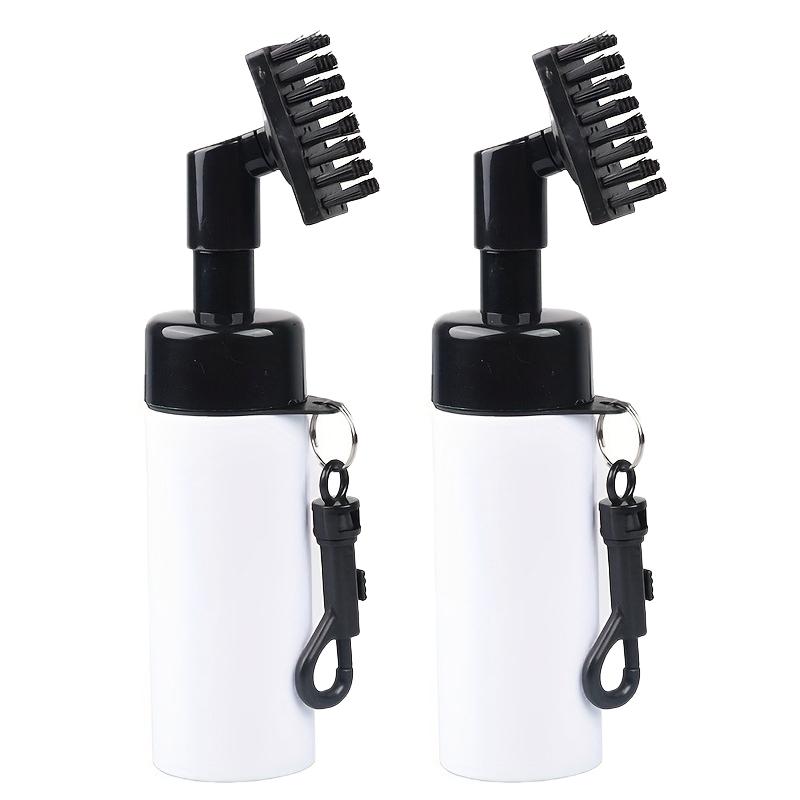 1/2pcs Golf Club Cleaner Groove Tube Golf Brush Golf Club Brush with Leakproof Reservoir Tube Squeeze Bottle for Easy Cleaning