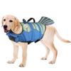 Shark Dog Life Jacket Enhanced Buoyancy Small Dogs Swimming Clothes Safety Vest with Handle for Medium Large Dogs Surfing