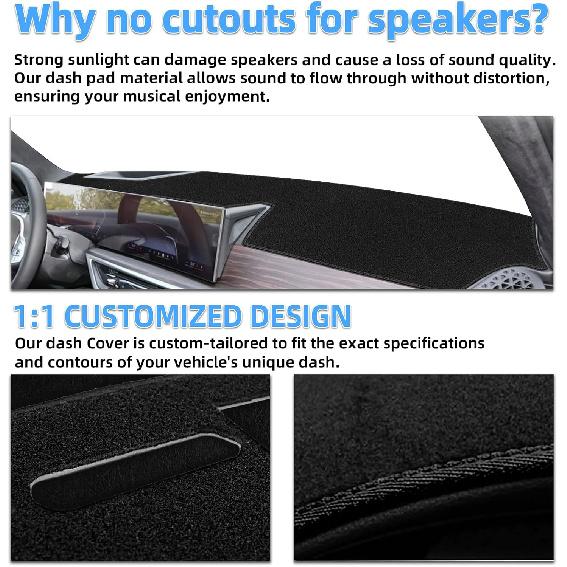 SKYLOTEC Коврики на приборную панель Чехлы на панель Коврик-защита для Honda Civic 9-го поколения 2012 2013 2014 2015