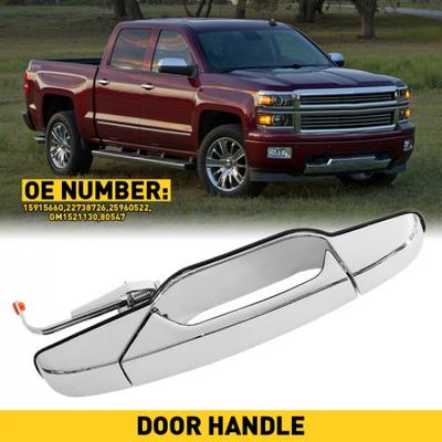 Наружная ручка задней правой двери для Chevrolet Silverado 1500 07-13, пластик, загрунтованный