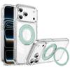 Магнитная подставка 360° для чехла iPhone 12-17 Pro Max Магнитная беспроводная зарядка Подставка-крышка для iPhone 15 16 17 Pro Max