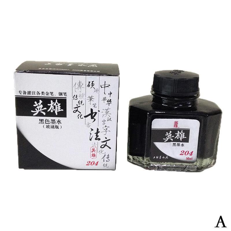 50/70/75 мл Пигментные чернила для перьевой ручки на водной основе, чернила для заправки, канцелярские товары, школьные, высокое качество, пишущие чернила для перьевой ручки, черные/красные