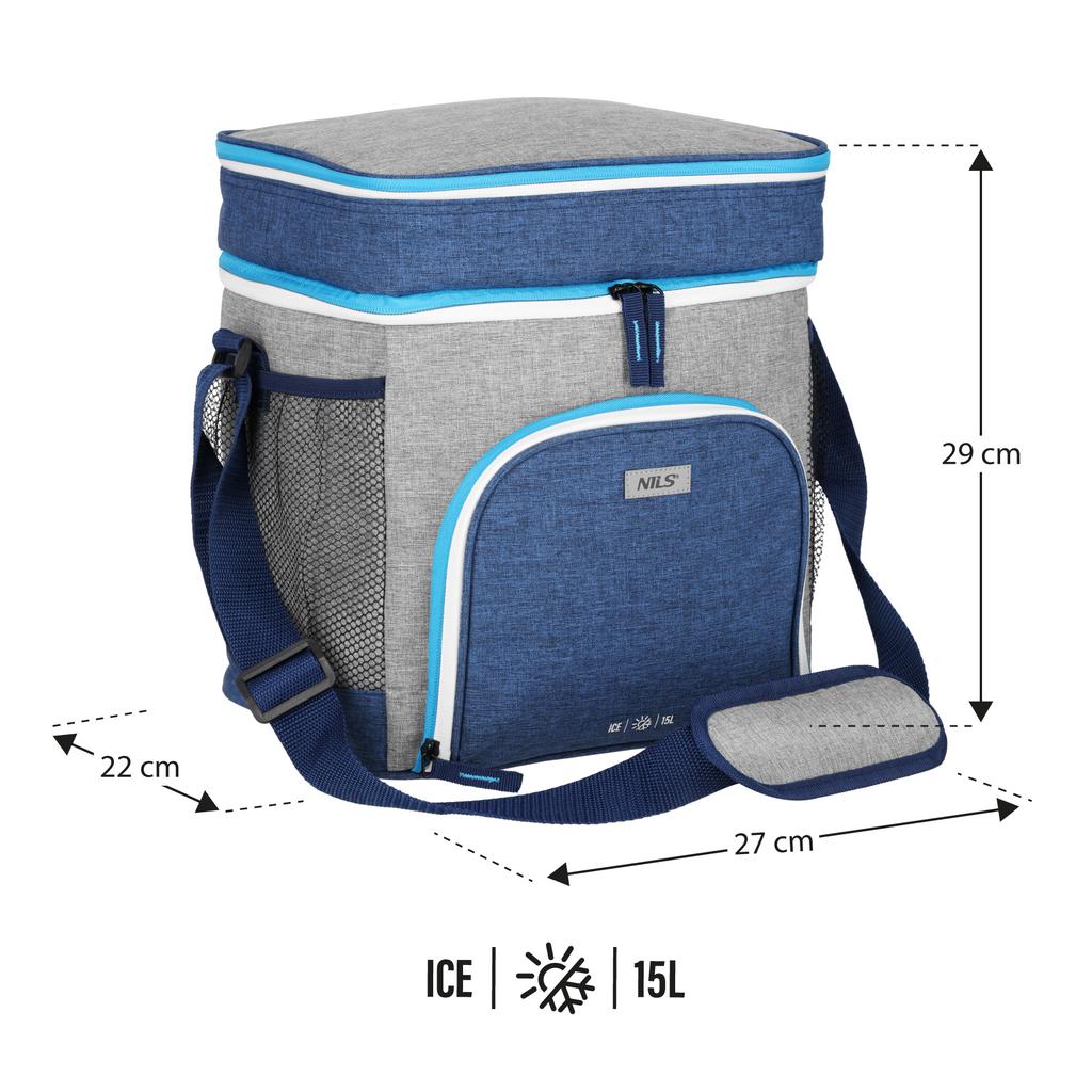Torba Termiczna Niebieska 15L Nils Nc2902