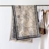 Feifei Imitation Cashmere Versatile Air Conditioner Shawl Shawl Shawl Silk Scarf Long Scarf Camellia