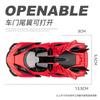 1:36 Apollo EVO Miniature Toy Model Supercars Alloy Diecast Sports Cars Sound Light Doors Opened Pull Back for Gift