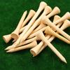 Less Friction 100Pcs 4 Size 83mm 70mm Golf Tees Golf Accessories Bamboo Tee Golf Training