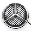 For Mercedes Benz W204 W245 X204 Class Front Grille Star Emblem Illuminated Logo LED Mirror Style Glossy Black and Chrome silver FD1 QQ64