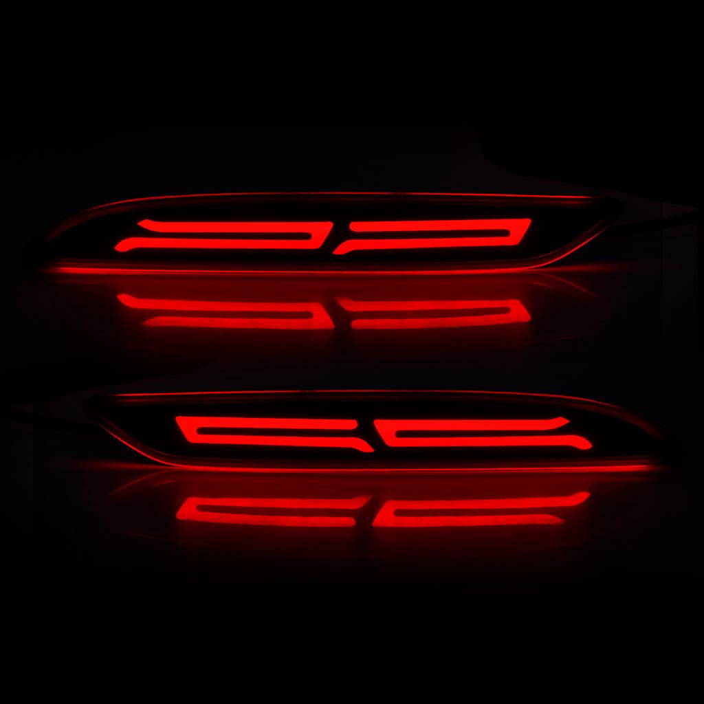 LED Rear Bumper Reflector Light For Chevrolet Cavalier 2020 2025 2025 Brake Warning Dynamic Turn Signal Lamp Car Accessories 12V
