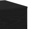 Coffee Table Black Oak Look 55 x 55 x 31 cm