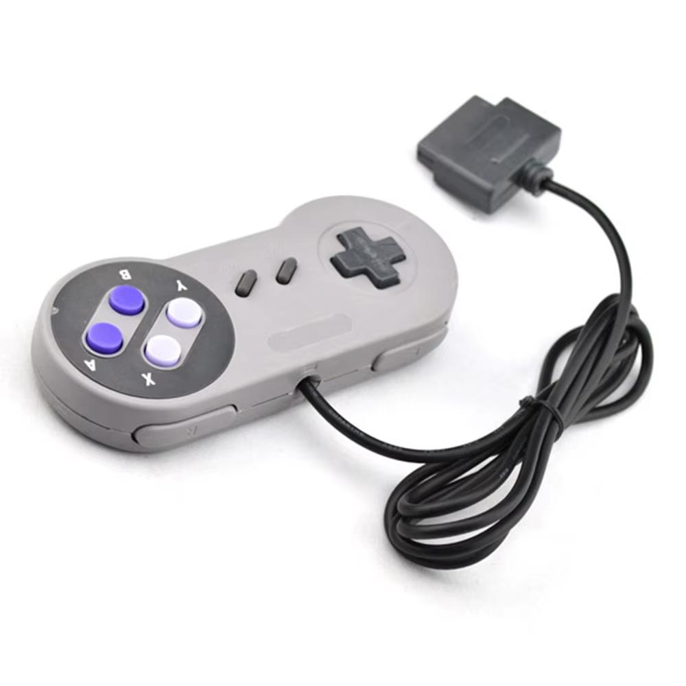 2 шт. Проводной игровой контроллер Геймпад для игровой консоли SNES Система Контроль Геймпад