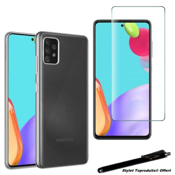 Защитный чехол - Toproduits® - Samsung Galaxy A52 4G-5G - Прозрачный - Закаленное стекло - Гибкий