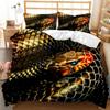 Snake Bedding Set Duvet Cover Set 3d Bedding Digital Printing Bed Linen Queen Size Bedding Set Fashion Design