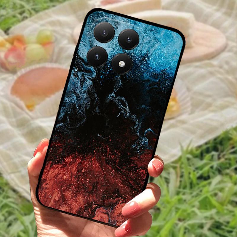 Для Xiaomi 15T Чехол Модный Расписной Силиконовый Мягкий Защитный Чехол для Телефона Для Xiaomi Mi 15 T Xiaomi15T Ударопрочный Бампер TPU Чехол