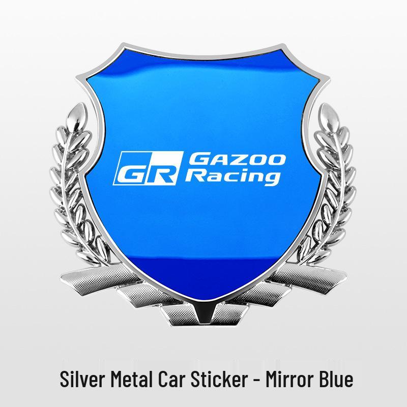 Metal Wheat Ear Side Emblem Sticker for ix35, Mingtu, Shengda, Elantra, Fiesta, Yue Dong, and Yue Na Cars