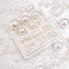 50-100Pcs High Gloss ABS Pearl Interval Scattered Beads for DIY Bracelet Necklace Jewelry Making