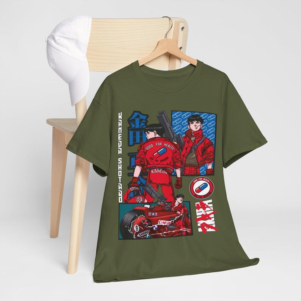 Akira Tshirt Unisexga Anime Kaneda Tetsuo Katsuhiro Otomo Neo Tokyo Tee All Size