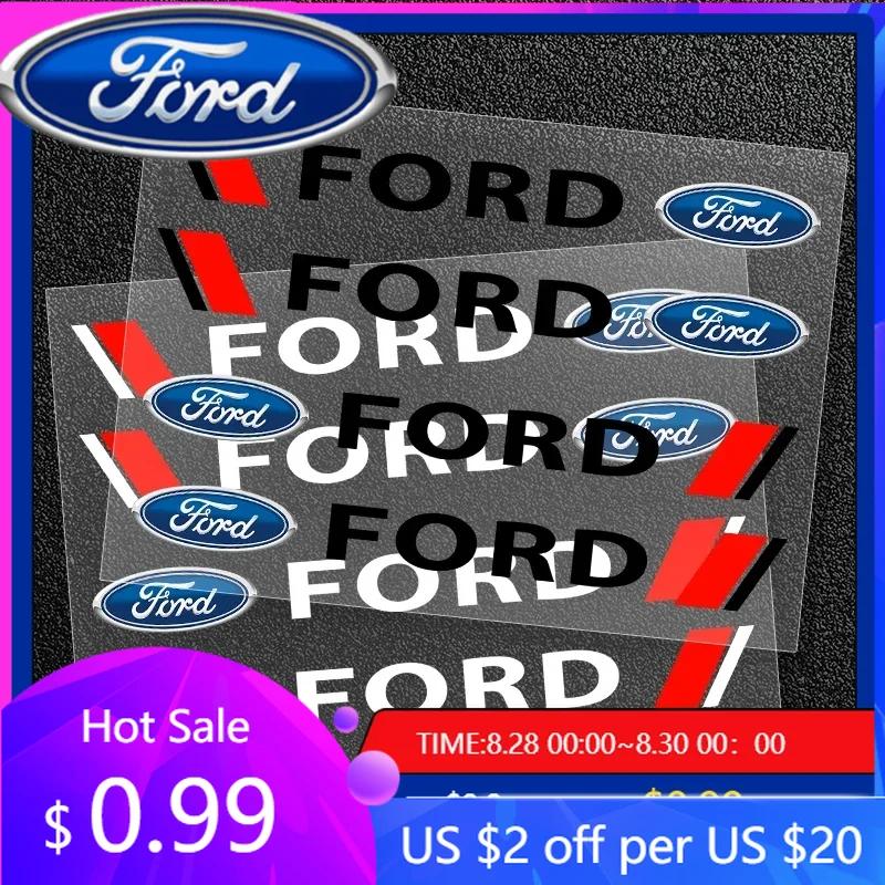 New 2026 Car Sticker Car Door Handle Bowl Scratch Protective Invisible Transparent Silicon Sticker For Ford Mustang Niniature Vo
