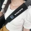 2 шт. Накладка на ремень безопасности автомобиля, ремень безопасности, наплечник, мягкий коврик для Volvo Rdesign XC40 XC60 V60 V40 XC90 V50 S60 V70 S90 Olestar AWD