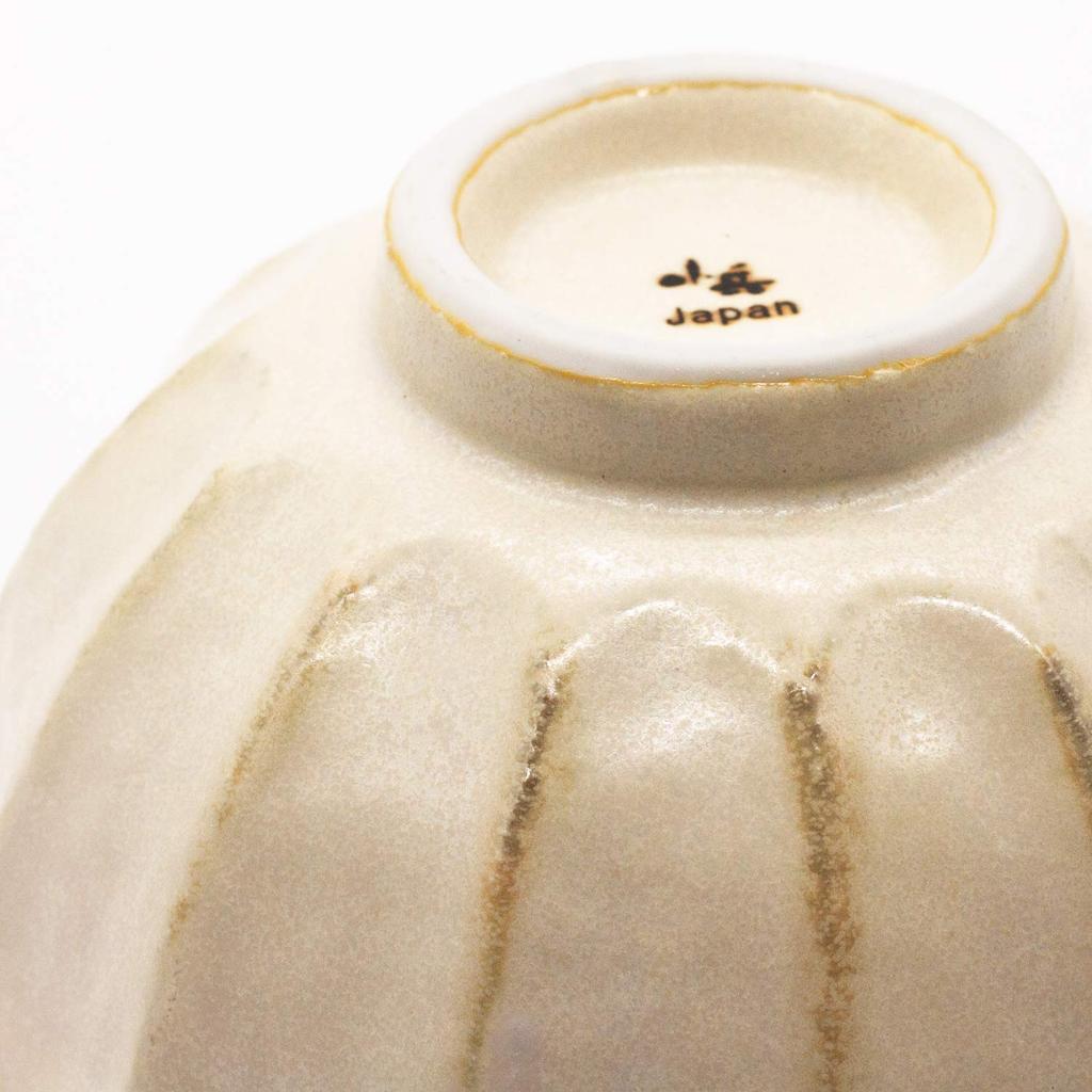 Миска для риса Mino Ware Kaneko Kobei, белая, Nerinaka, диаметр примерно 16 x высота, можно мыть в микроволновой печи, сделано в Японии, "Rinka", 8,5 см, 555-0024