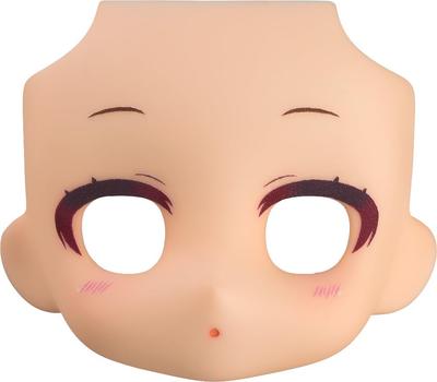 Nendoroid Doll Кастомные части лица Прищуренные глаза Макияж в комплекте - - [персиковый]