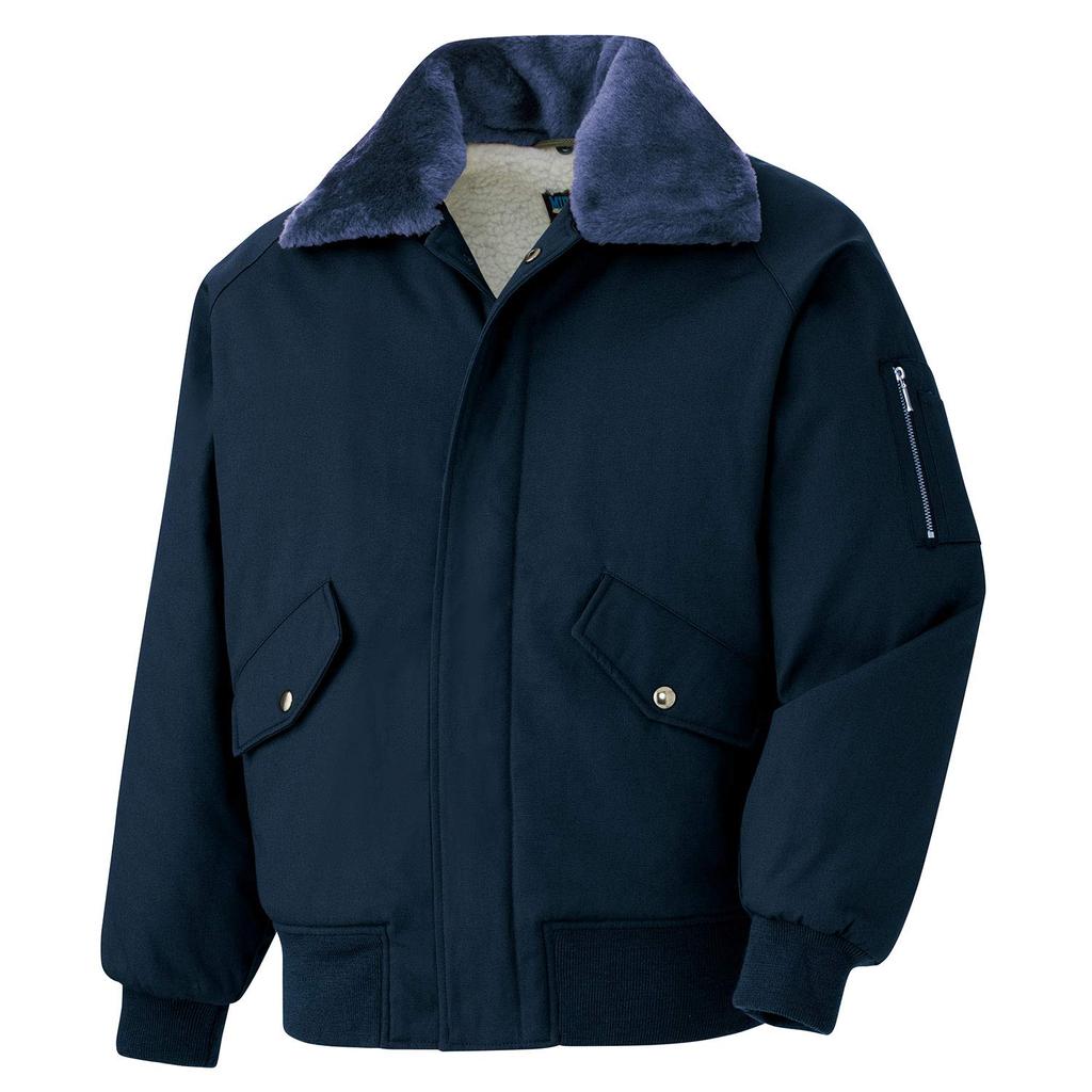 Cold Weather Work Long Pilot Water with PJ17 M [Midori Anzen] Clothes, Clothes, Men's, Sleeve, Jumper, Cotton, Repellent, Boa, Top, Navy,