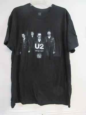 Официальный мерч U2 ПЕСНИ НЕВИННОСТИ 2024 КОНЦЕРТНАЯ МУЗЫКА 2XL / XXL Унисекс Футболка
