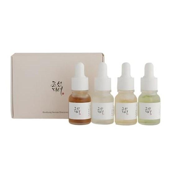 Набор миниатюр сывороток Joseon Hanbang Beauty Discovery Kit / Женьшень Улитка Прополис Ниацинамид Рис Арбутин Зеленый Чай Пантенол Корейская Косметика Уход за Кожей