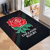 Soft Floor Carpet England Rugby Pattern Area Rug Decorative Mat For Home Room Decoration