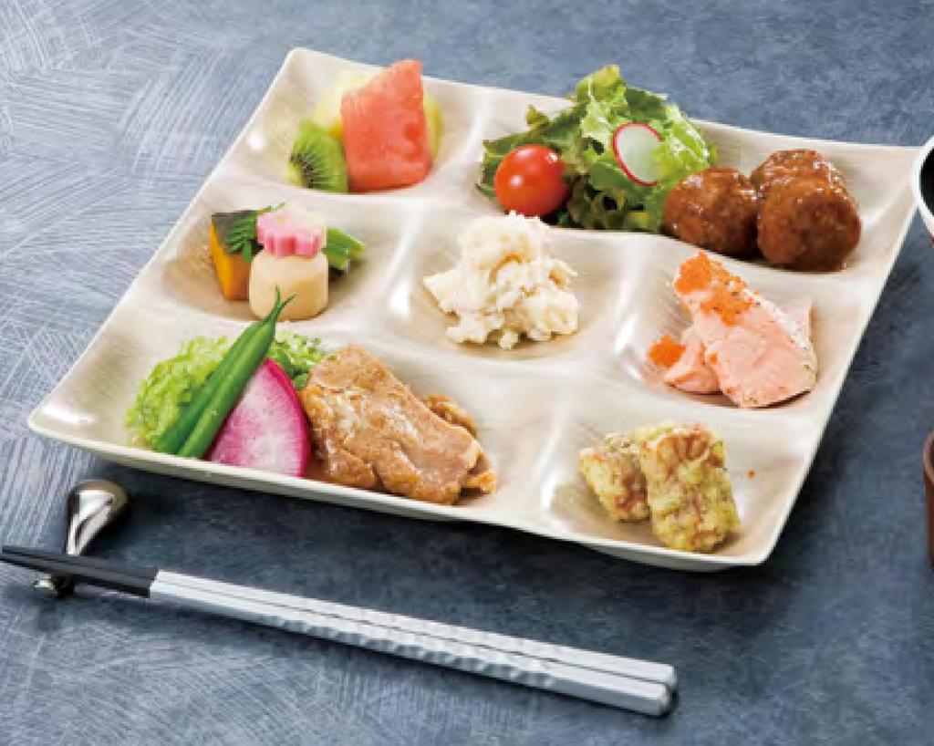 Лакерная посуда Wakaizumi Блюдо для буфета Посудомоечная машина ДЕРЕВО Светлая тарелка, Безопасная, Тарелка с девятью отверстиями, Дерево/C, M-36-17