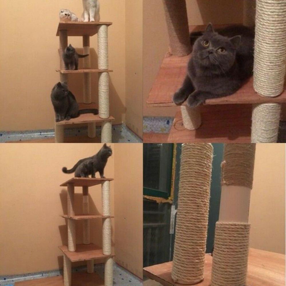 for Furniture Recovering Decorative Cat Scratcher Rope Braided Hemp Rope Packaging Rope Sisal Rope