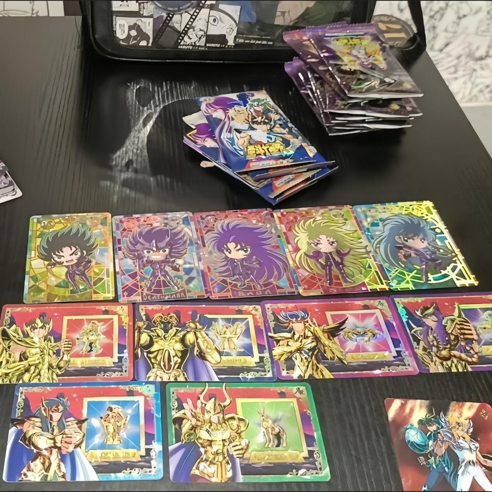 Оригинальные карты Kayou Saint Seiya Cloth Awakening Серия 1234 Афина Сейя Bp Ограниченная Аниме Коллекционные Подарки