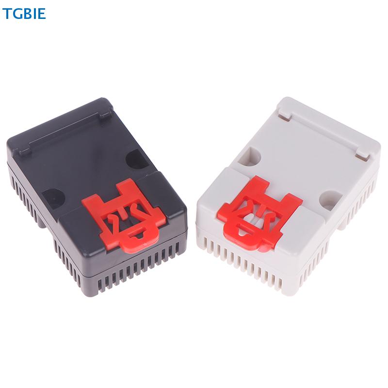 [TL][TL]Temperature And Humidity Sensor Housing Rail Electrical Junction Box 4-07:65x46x29 Chassis Box