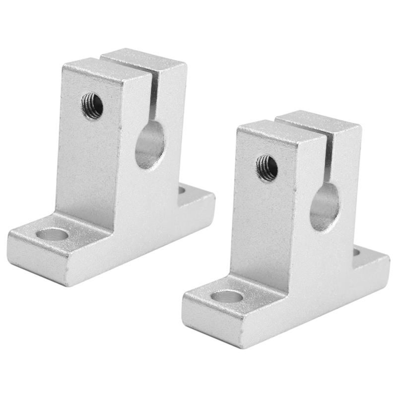 AD23-2 шт. Линейный направляющий зажимной стержень Опора направляющей вала Муфта для крепления SK8 8 мм