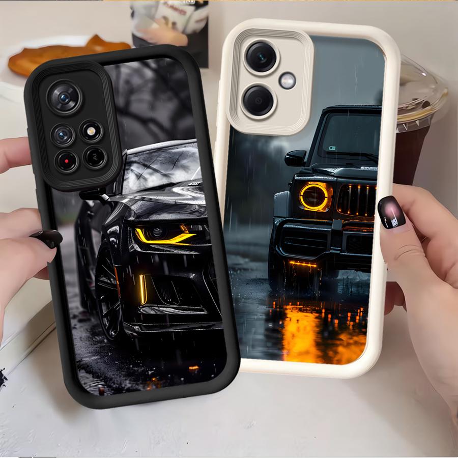 Case for Xiaomi Redmi Note 14 Pro Plus 10 11 12 11s 13C A1 A2 A3 A4 12s Note 13 14C 12C Phone Cover Luxury Stylish Supercar