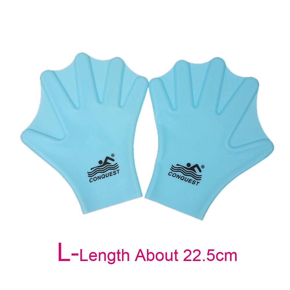 Мягкие силиконовые перепончатые перчатки для дайвинга для взрослых и детей, 100% силикон, лопатки для обучения плаванию, лягушачья ладонь, вспомогательное средство для плавания