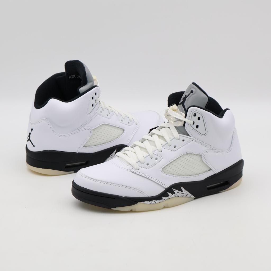 DD0587-110 Nike Air Jordan 5 Retro Белый и Черный (Мужской)
