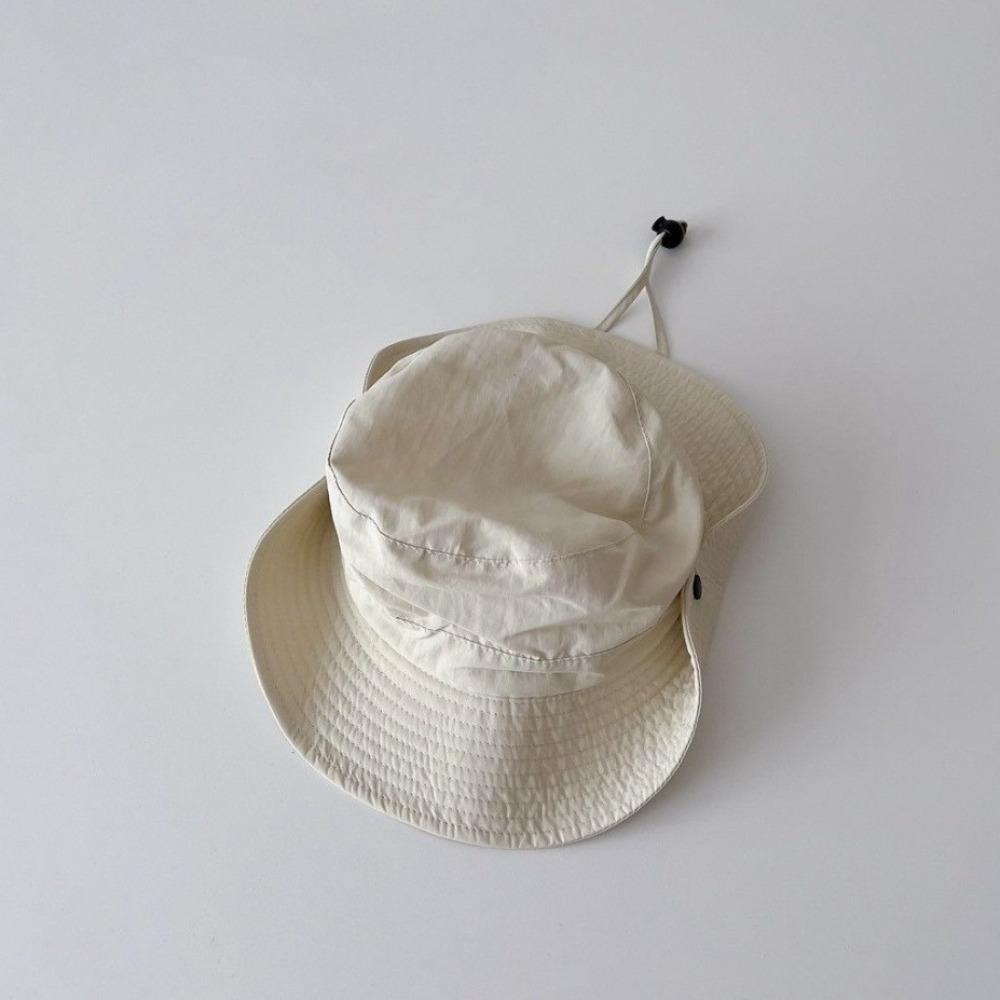 Trendy Bucket Hat Anti-Sun Beach Hat New Sunscreen Hat  Children