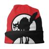 Анархистский черный кот, флаг, капот, вязаные шапки, унисекс, женская мода, унисекс, для взрослых, зимние теплые шапочки с черепами, шапка